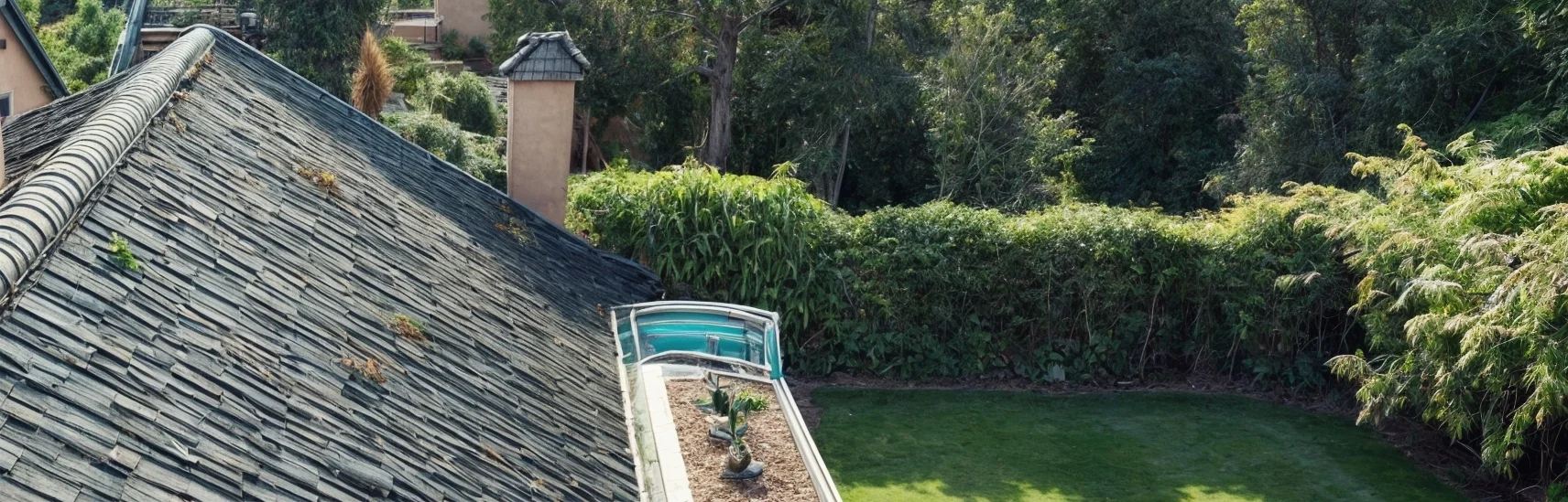 Trabajador reparando tejado en Majadahonda